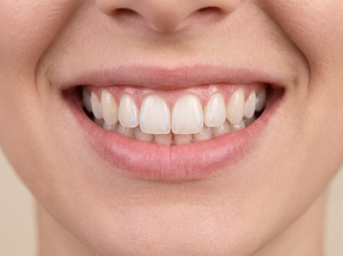 Sorriso depois do clareamento — imagem ilustrativa