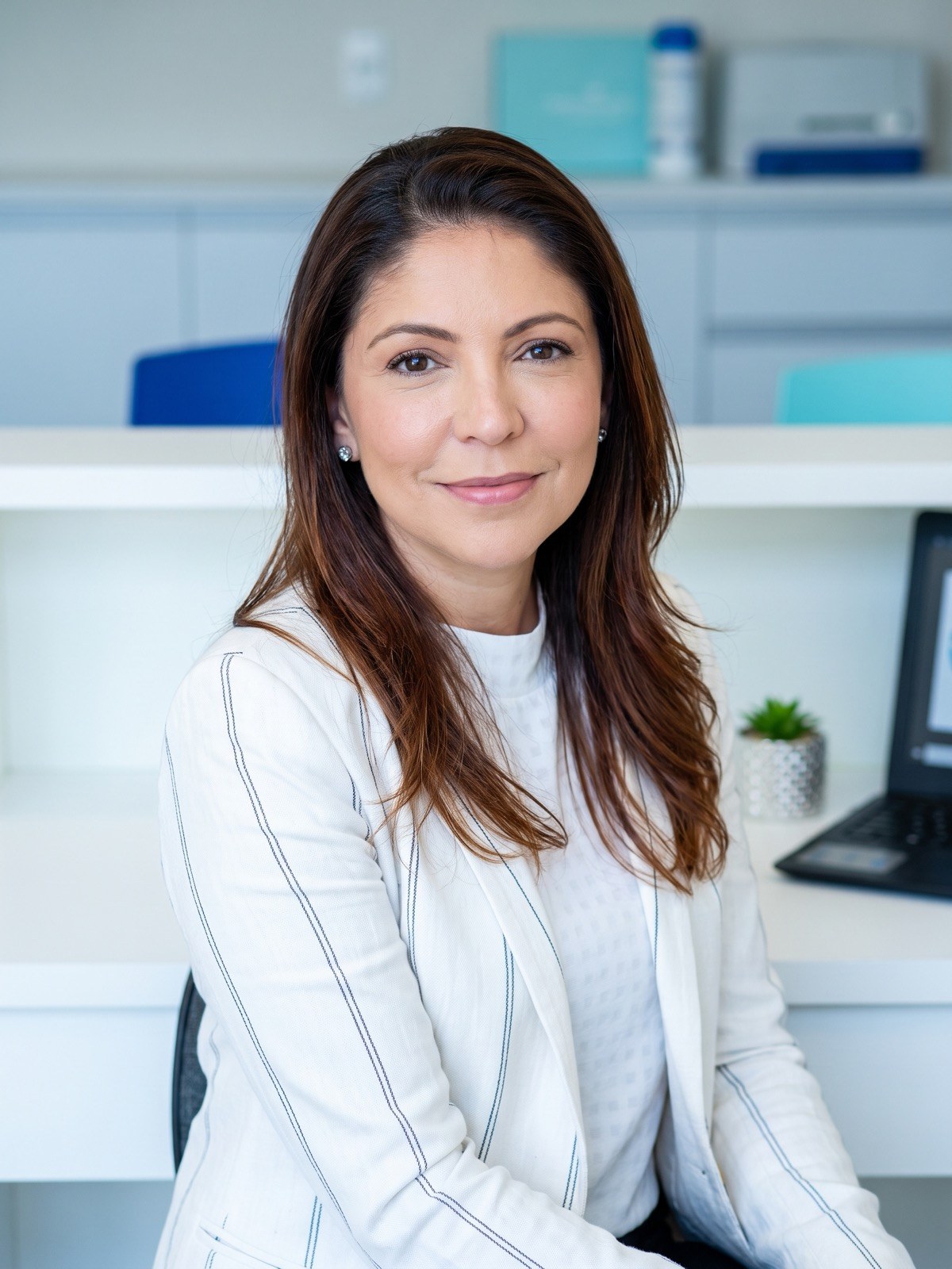 Retrato da cirurgiã-dentista responsável pela Stories Odontologia
