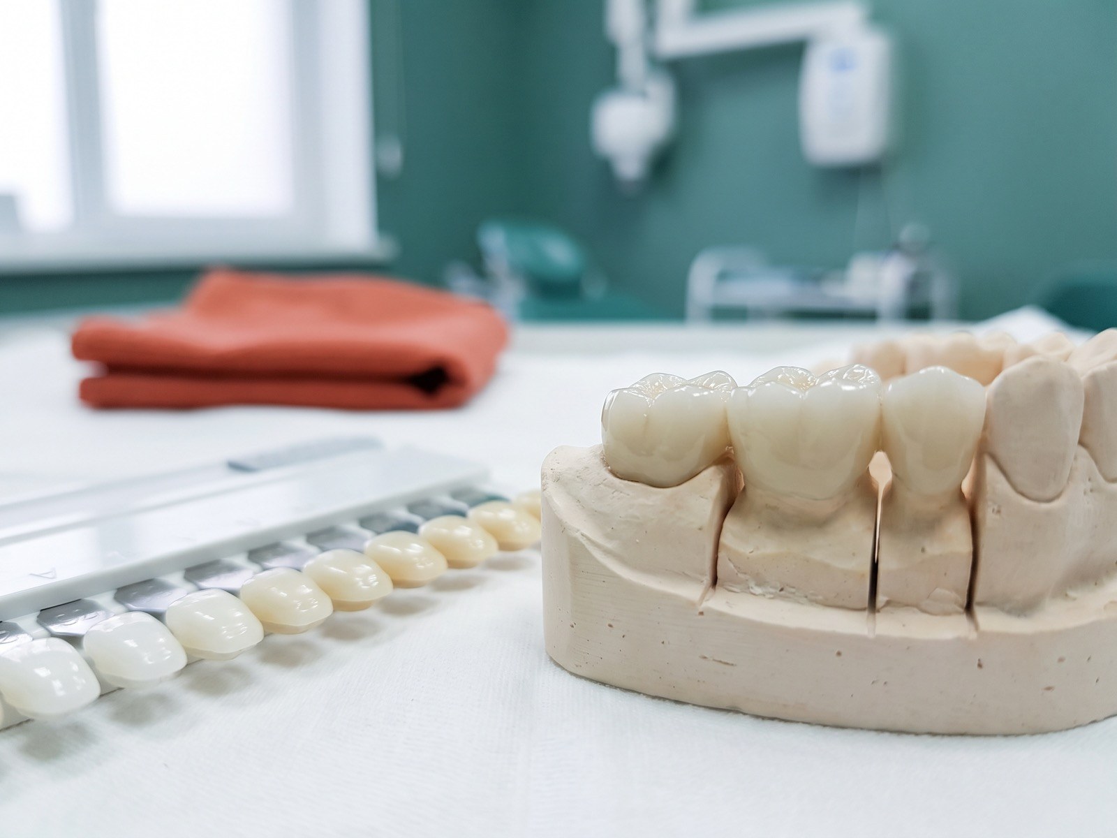 Detalhe clínico do tratamento: Próteses